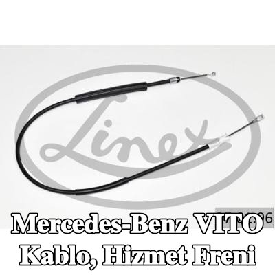 LINEX Kablo, hizmet freni — Mercedes-Benz Vito