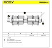 RIDEX Ön aks sol anti-roll bar bağlantısı, Ön Aks Sağ, 100mm — 1990 Honda Integra (4)