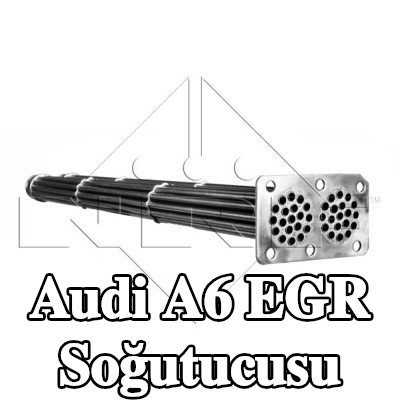 NRF Montaj parçaları dahil EGR soğutucu — Audi A6