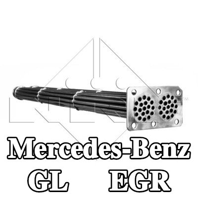NRF مبرد EGR مع أجزاء التثبيت — Mercedes-Benz Gl