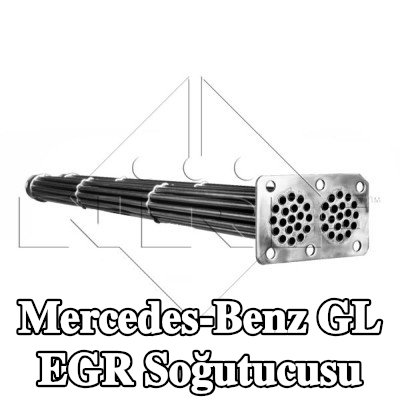NRF Montaj parçaları dahil EGR soğutucu — Mercedes-Benz Gl
