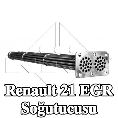 NRF Montaj parçaları dahil EGR soğutucu — Renault 21