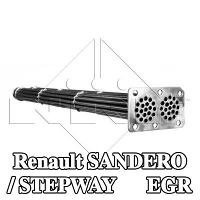 NRF مبرد EGR مع أجزاء التثبيت — Renault Sandero / Stepway