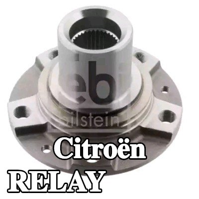 FEBI BILSTEIN محور العجلة المحور الأمامي الأيسر, المحور الأمامي الأيمن, بدون محمل عجلة — Citroën Relay