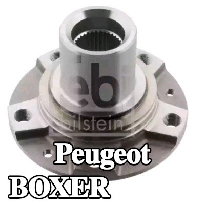 FEBI BILSTEIN محور العجلة المحور الأمامي الأيسر, المحور الأمامي الأيمن, بدون محمل عجلة — Peugeot Boxer