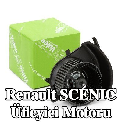 VALEO Entegre regülatörsüz fan motoru — 2003 Renault Scénic
