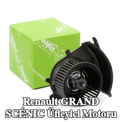 VALEO Entegre regülatörsüz fan motoru — 2004 Renault Grand Scénic