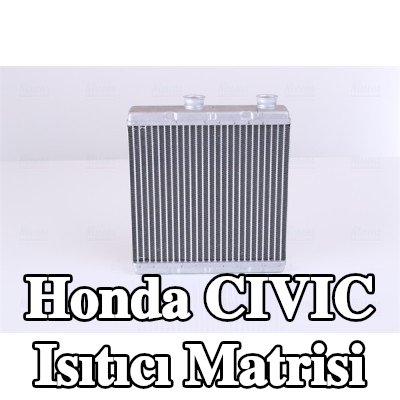 NISSENS Borulu ısıtıcı matrisi — 2012 Honda Civic
