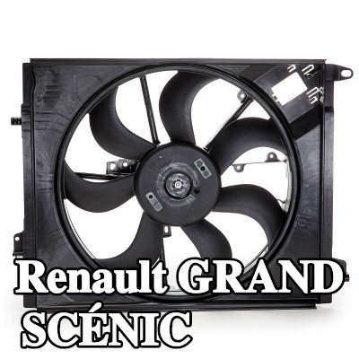 VALEO مروحة, مبرد مع حامل — Renault Grand Scénic
