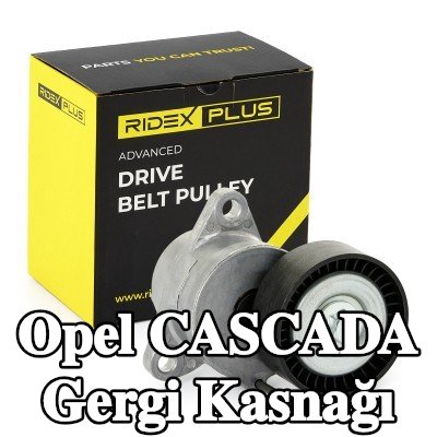 RIDEX PLUS Gergi kasnağı Ø: 70mm — 2015 Opel Cascada