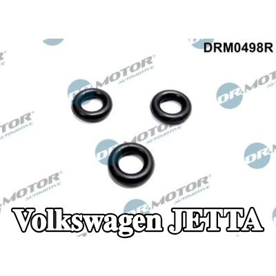 DR.MOTOR AUTOMOTIVE مجموعة حلقات مانعة للتسرب، حاقن — 1990 Volkswagen Jetta