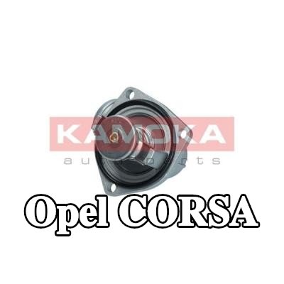 KAMOKA غلاف الثرموستات مع الحشية/المانع للتسرب — 1995 Opel Corsa