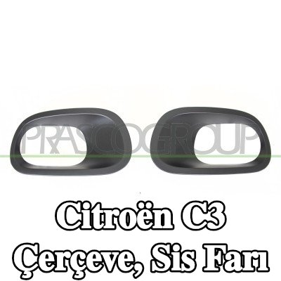 PRASCO Çerçeve, sis farı — 2016 Citroën C3
