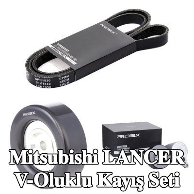 RIDEX V-Oluklu Kayış Seti — 2003 Mitsubishi Lancer