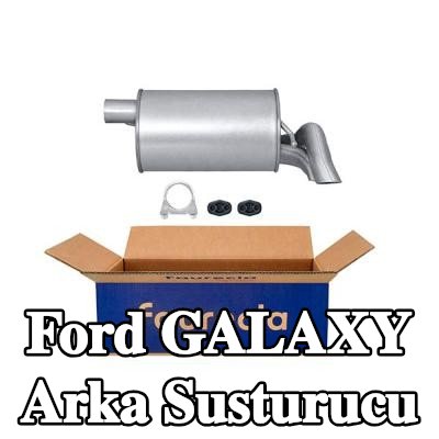 HELLA Arka susturucu Arka, montaj parçaları ile — 2002 Ford Galaxy