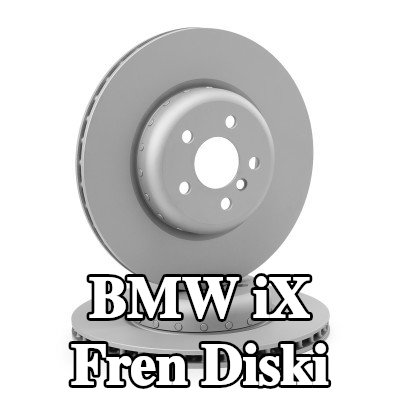 BOSCH Fren diski Dış Çap: 345mm, Havalandırmalı, iki parçalı fren diski, Kaplamalı, cıvata/vida ile — BMW iX