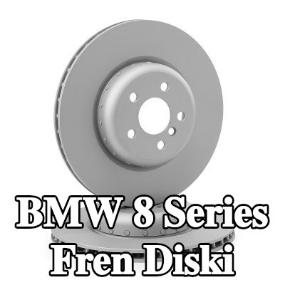 BOSCH Fren diski Dış Çap: 345mm, Havalandırmalı, iki parçalı fren diski, Kaplamalı, cıvata/vida ile — BMW 8 Series