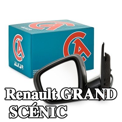 ALKAR مرآة جانبية يسرى, كهربائي — Renault Grand Scénic