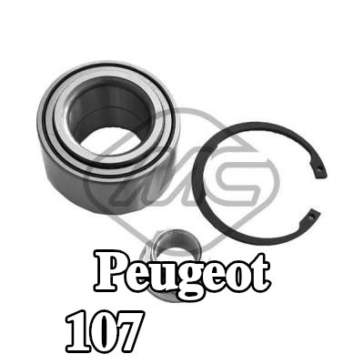 Metalcaucho محمل العجلة — Peugeot 107