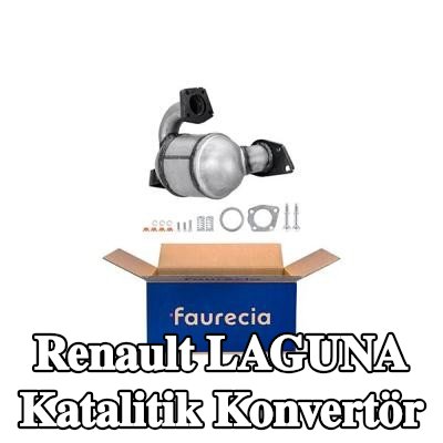 HELLA Montaj parçaları ile katalitik konvertör — Renault Laguna