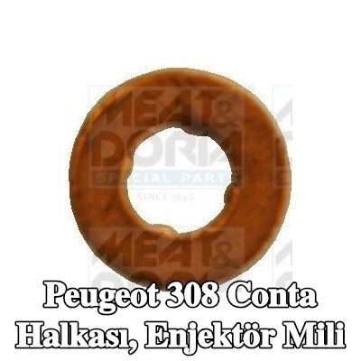 MEAT & DORIA Conta halkası, enjektör mili — Peugeot 308