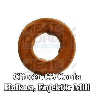 MEAT & DORIA Conta halkası, enjektör mili — 2017 Citroën C3