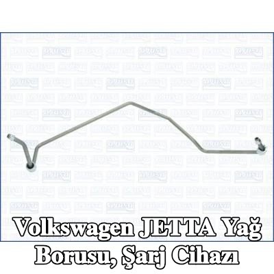 AJUSA Yağ Borusu, şarj cihazı — 1990 Volkswagen Jetta