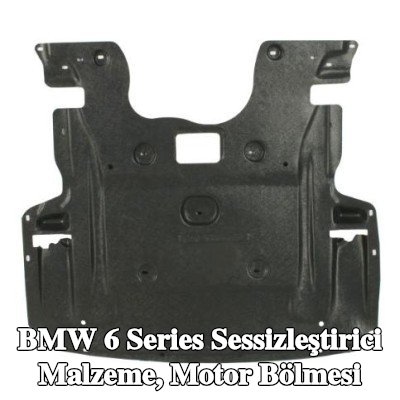 REZAW PLAST Sessizleştirici malzeme, motor bölmesi — BMW 6 Series