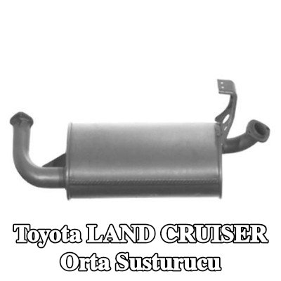 VEGAZ Orta susturucu Merkez, 860mm — 1995 Toyota Land Cruiser