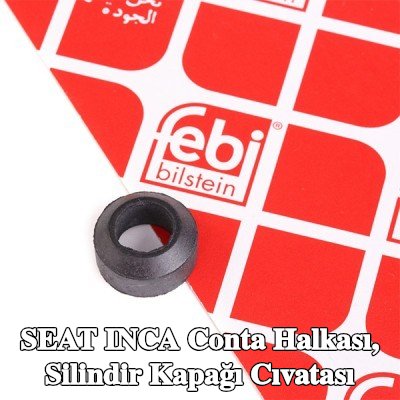 FEBI BILSTEIN Conta halkası, silindir kafası kapağı cıvatası (alt) — SEAT Inca