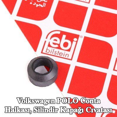 FEBI BILSTEIN Conta halkası, silindir kafası kapağı cıvatası (alt) — 2000 Volkswagen Polo