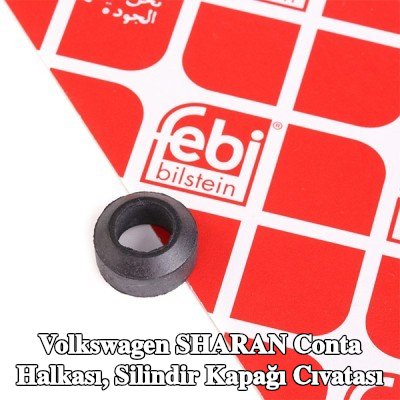 FEBI BILSTEIN Conta halkası, silindir kafası kapağı cıvatası (alt) — 2000 Volkswagen Sharan