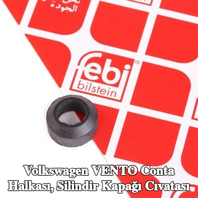 FEBI BILSTEIN Conta halkası, silindir kafası kapağı cıvatası (alt) — Volkswagen Vento