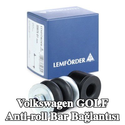 LEMFÖRDER Ön aks sol anti-roll bar bağlantısı, Ön Aks Sağ — 1990 Volkswagen Golf