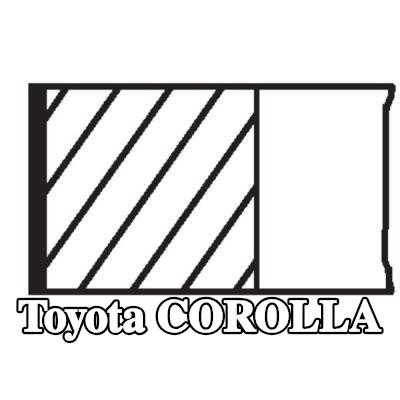 MAHLE مجموعة حلقات المكبس — 2016 Toyota Corolla