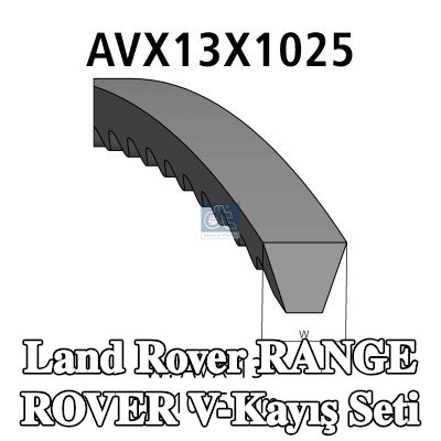 DT Spare Parts V-Kayış Seti — Land Rover Range Rover