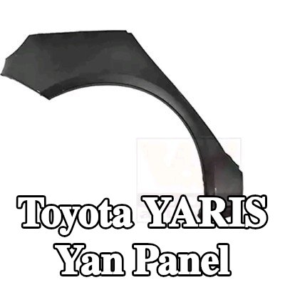 VAN WEZEL Yan panel Sağ Arka — 2002 Toyota Yaris