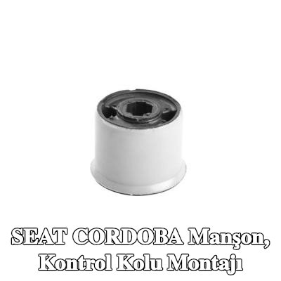 TEDGUM Manşon, tavan rayları olmadan kontrol kolu montajı — SEAT Cordoba