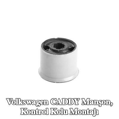 TEDGUM Manşon, tavan rayları olmadan kontrol kolu montajı — Volkswagen Caddy