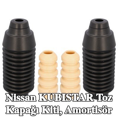 FEBI BILSTEIN Toz kapağı kiti, amortisör Ön Aks — Nissan Kubistar