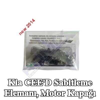ROMIX Sabitleme Elemanı, motor kapağı — Kia Cee'd