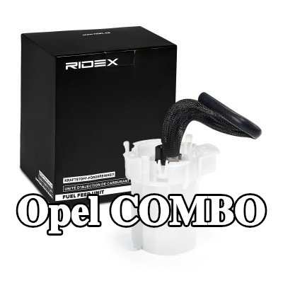 RIDEX وحدة تغذية الوقود 4bar, كهربائي, مع مرشح — 2002 Opel Combo