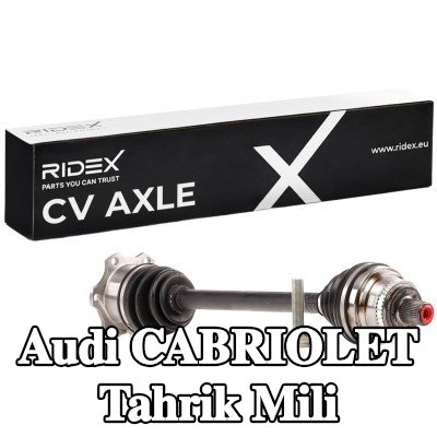 RIDEX Tahrik mili Ön Aks Sol, 581.5mm — 1994 Audi Cabriolet