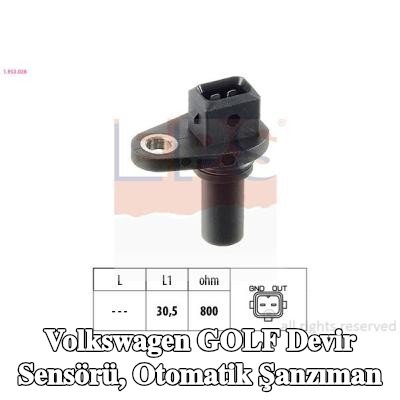 EPS DEV/DK Sensörü, otomatik şanzıman İtalya'da Üretilmiştir - OE Eşdeğeri — 1990 Volkswagen Golf