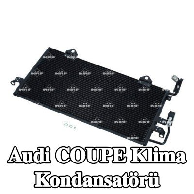 NRF Klima kondansatörü EASY FIT, conta halkası ile, azot dolgulu — Audi Coupe