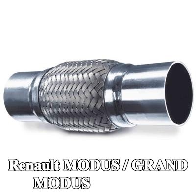 ERNST أنبوب عادم مرن مع مقبس أنبوب — Renault Modus / Grand Modus