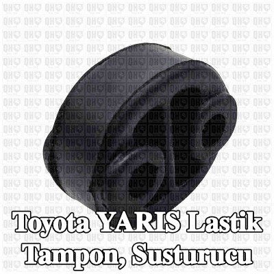 QUINTON HAZELL Lastik tampon, susturucu — 2012 Toyota Yaris
