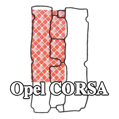FEBI BILSTEIN حشية غطاء الروك من مادة NBR (مطاط النتريل بوتادين) — 2000 Opel Corsa