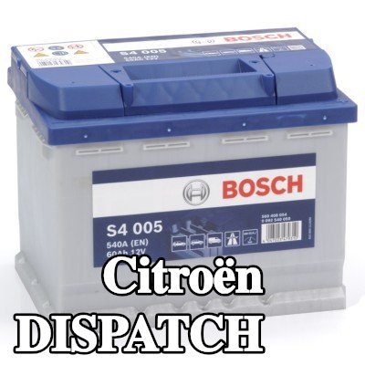 BOSCH بطارية S4, 005 — 1998 Citroën Dispatch