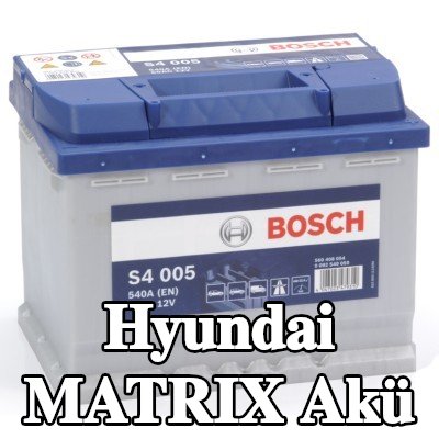 BOSCH Akü S4, 005 — Hyundai Matrix